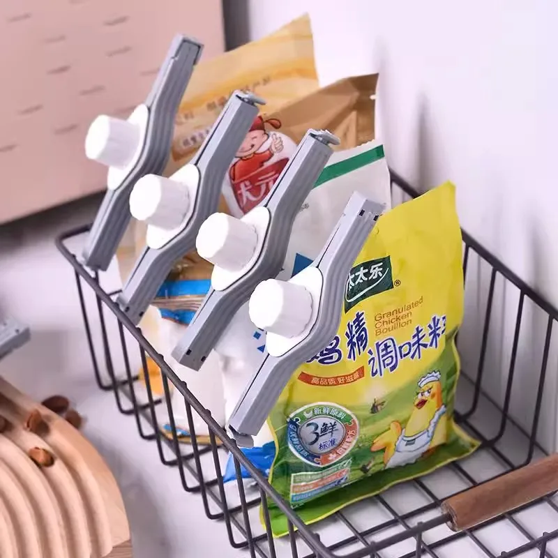 Screw Cap Sealing Clip Seasoning Bag Milk Powder Sealing Clip Snack Food Preservation Food Plastic Bag Sealing Clip Kitchen Tool
