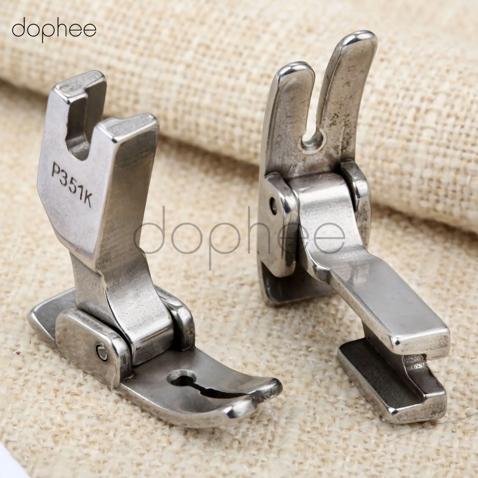 

dophee 1pc P351K Steel Industrial Lockstitch Sewing Machine Presser For Juki Brother Yamato Zoje PFAFF GEMSY Jack