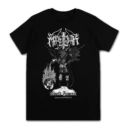 New Fashion Women/Men's 3D Print Marduk Black Metal Band 100% Cotton Crewneck tshirt Harajuku Styles Top Tee Short Sleeve