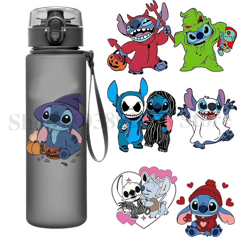 Lilo & Stitch Halloween UV DTF Transfer Sticker Transfer Stickers Stitch Disney Waterproof Permanent Adhesive DIY Mug Sticker