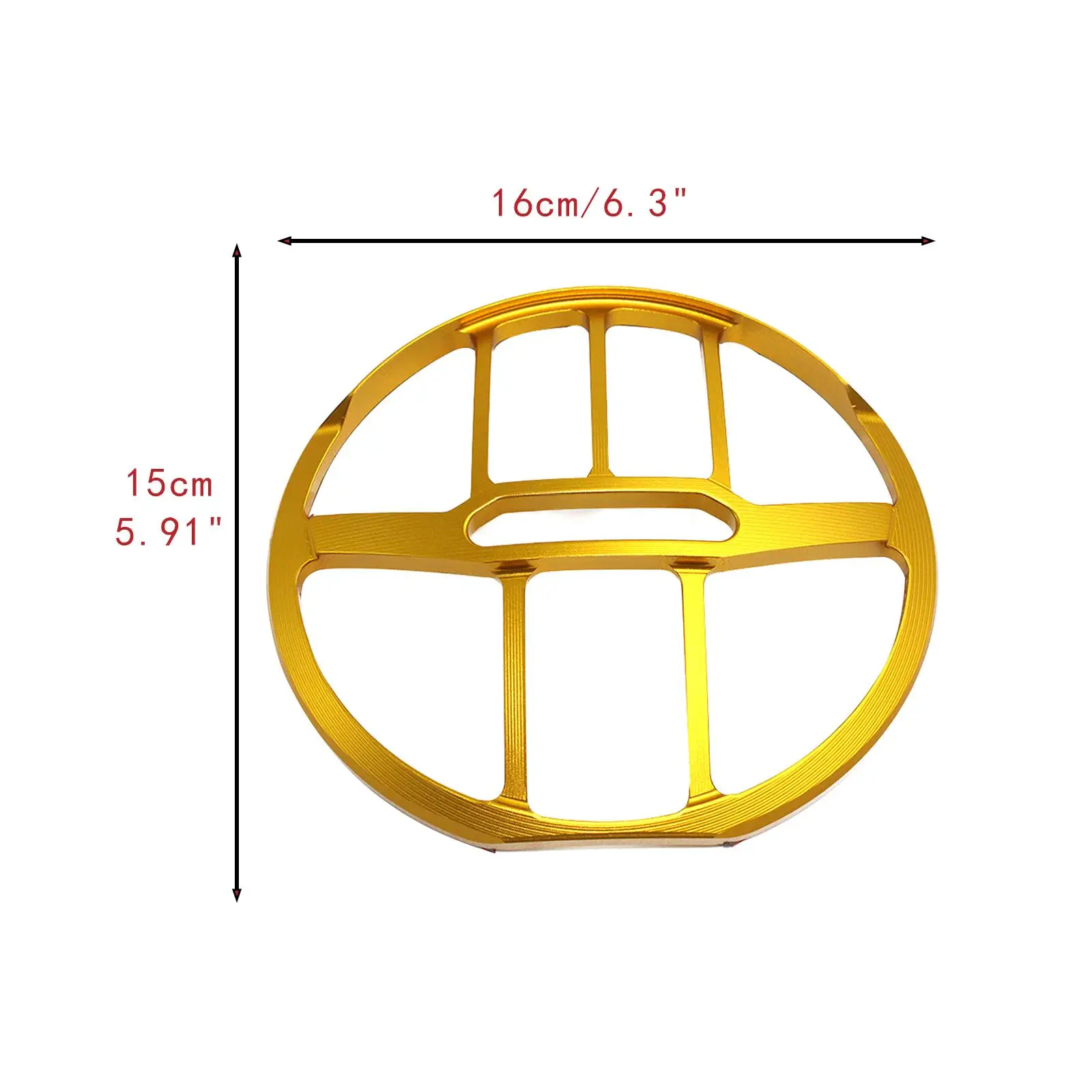 

Aluminum Alloy Motorcycle Headlight Grille Guard Premium Cover for Vespa GTS SUPER TECH 300 HPE
