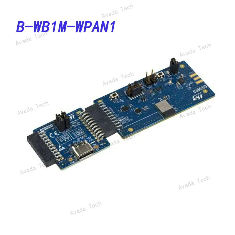 

Avada Tech B-WB1M-WPAN1 Multi protocol development tool Connectivity expansion board with STM32WB1MMC