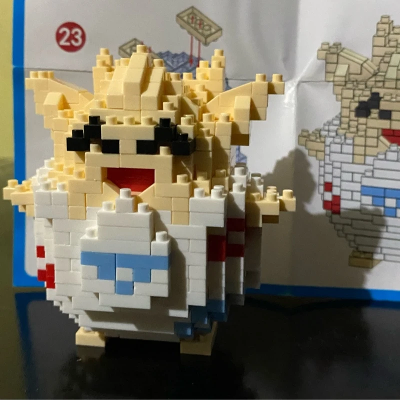 Pokemon piccola costruzione Pokemon Nanoblock Cartoon Pikachu modello animale gioco educativo grafica Pokemon giocattoli per bambini compleanno