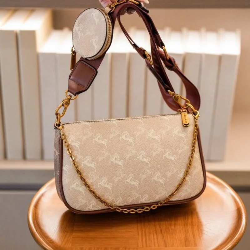 

Women Leather Look Messenger Bag PU Material Adjustable Strap Perfect for Daily Matching and Travel Needs