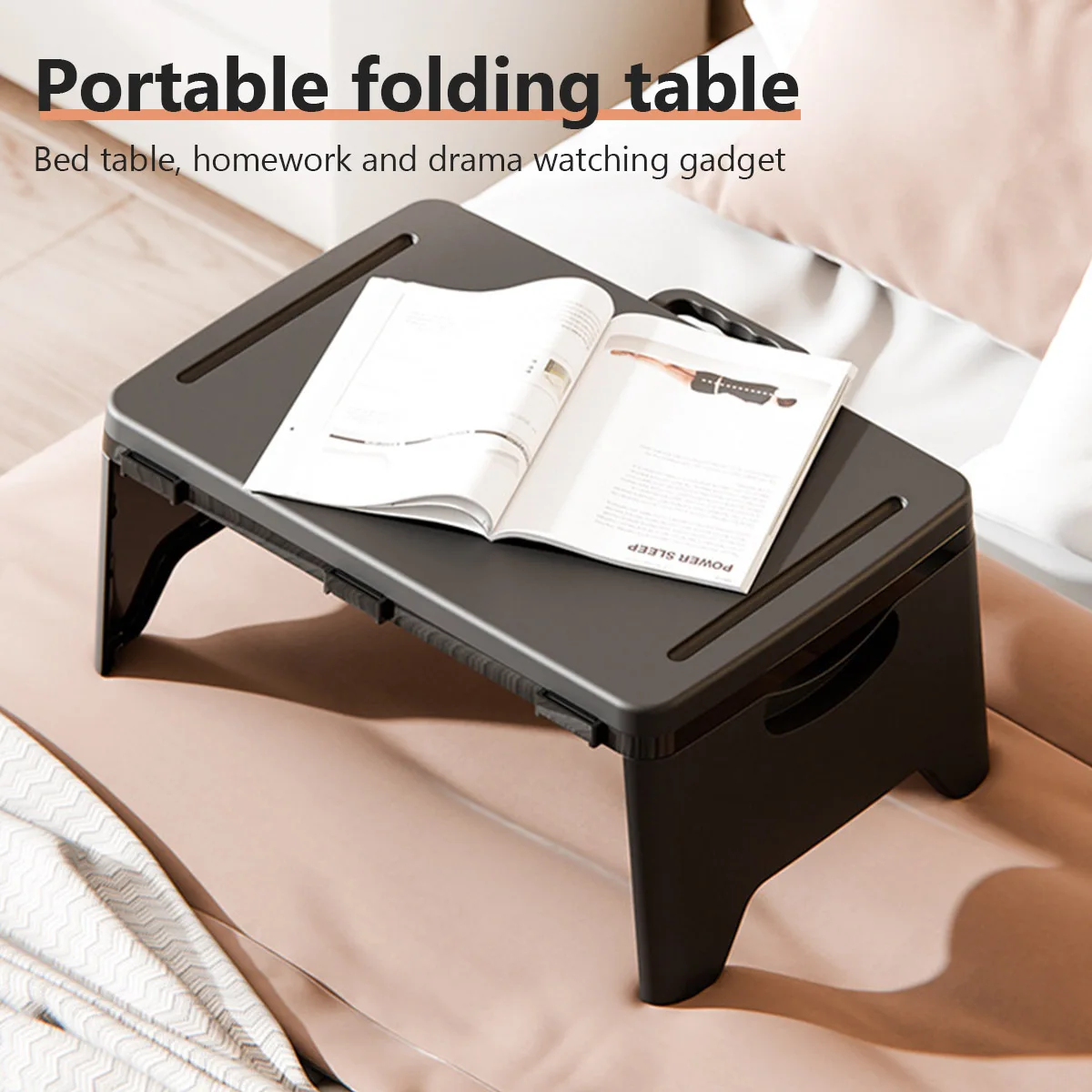 Lazy Portable Folding Table Multifunctional Working Table Notebook Computer Holder Food Trays Living Room Sofa Bed Reading Tools