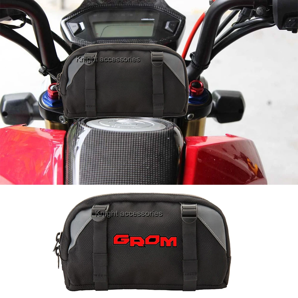 

For HONDA Grom Msx125 Grom125 msx125 Grom125 Motorcycle Handlebar bag waterproof handlebar travel bag storage bag