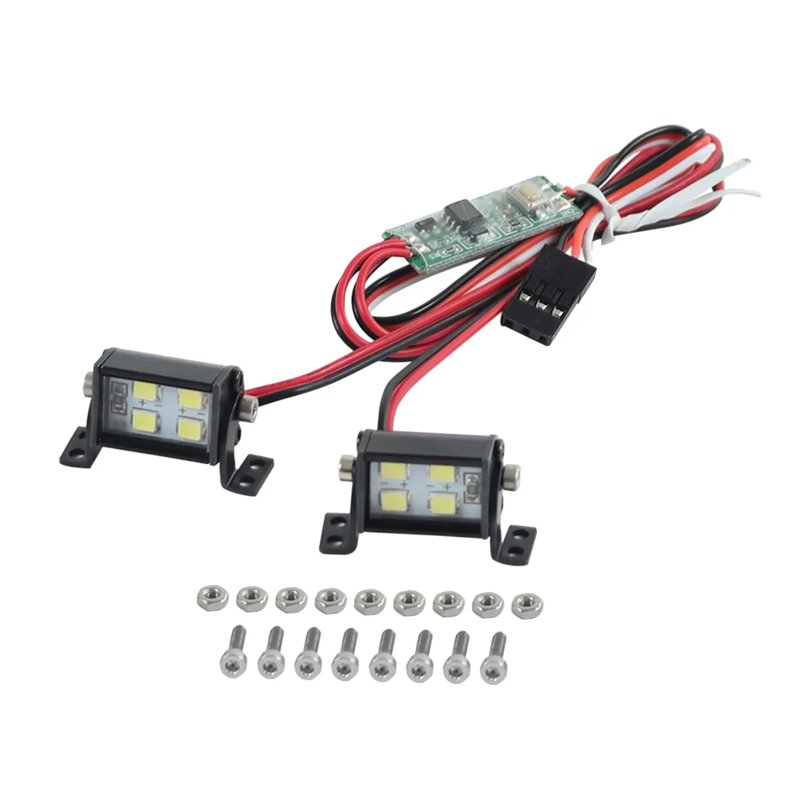 Bright LED Roof Lamp for Axial D90 110 Auto nach Hause RC crawler Climbing Car Truck Vehicle Replacement Accessories
