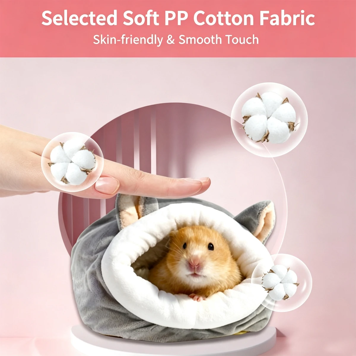 Plush Hamster Sleeping Bag 2