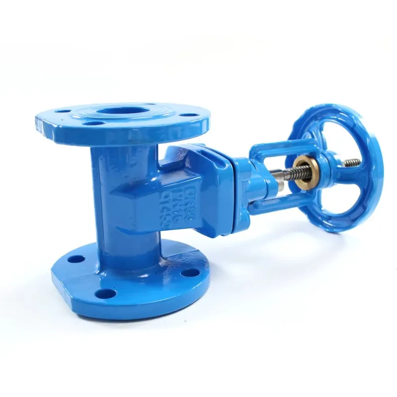 DIN F4 2 "4" صمام مياه يدوي مع مقعد مرن ختم ناعم NRS OS&Y صمام بوابة إسفين شفة #5