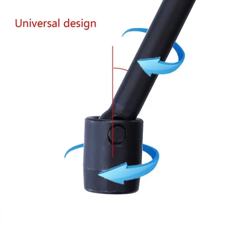 652F 25° Socket Universal Socket for Extra Long Socket Installation Tool Square End Chrome Vanadium Steel for Industr