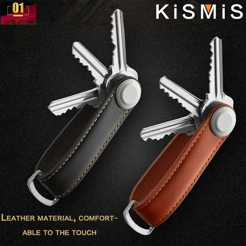 Multifunctional Folding Key Organizer Pouch Storage Case Wallet Holder Keychain Keyring Collector Pocket Key Case Key Holder
