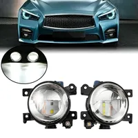 1 Pair Front LED Fog Lights For Infiniti Q50 2014-18 QX60 QX80 Q70/Q70L/Q70 2014-2018 Driving DRL Light 261504GA0A 261554GA0A