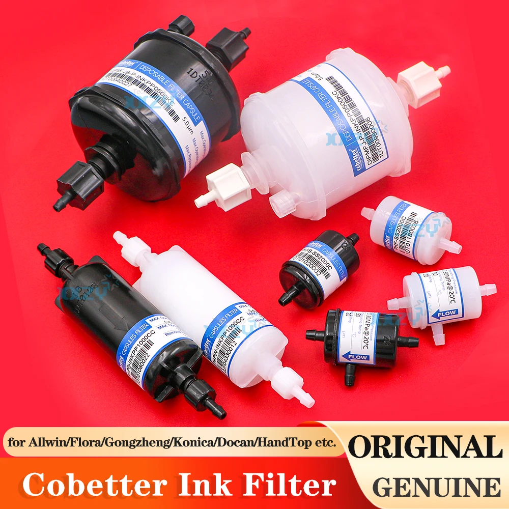Cobetter Original Ink Filter for Maxcan HandTop Ricoh G5 UV Machine 5U 10UM Capsule Filter Long Filter