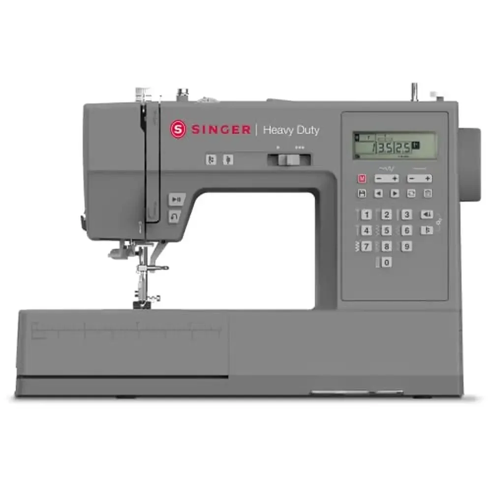 Computerized Sewing Machine with 411 Stitch Applications Strong Motor & Enhanced Piercing Power Kit LCD Screen & Speed Control 7