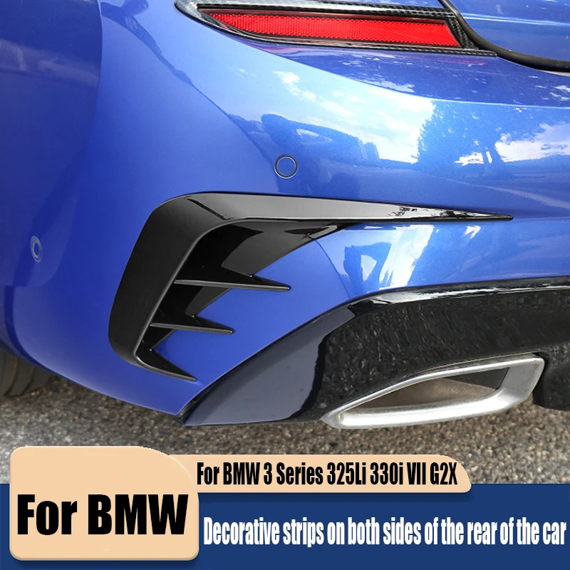 

Decorative strips on both sides of the rear of the car car exterior decoration products For BMW 3 Series 325Li 330i VII G2X