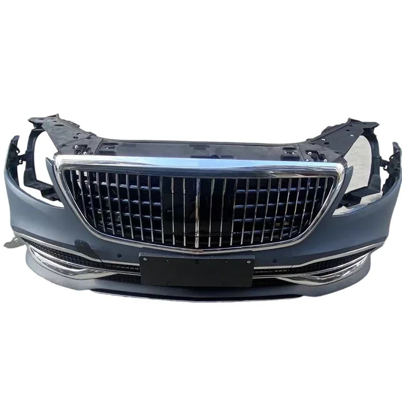 High Quality 2013 2019 2020 Body Kit S-Class W222 Front Bumper Front Face Assembly
