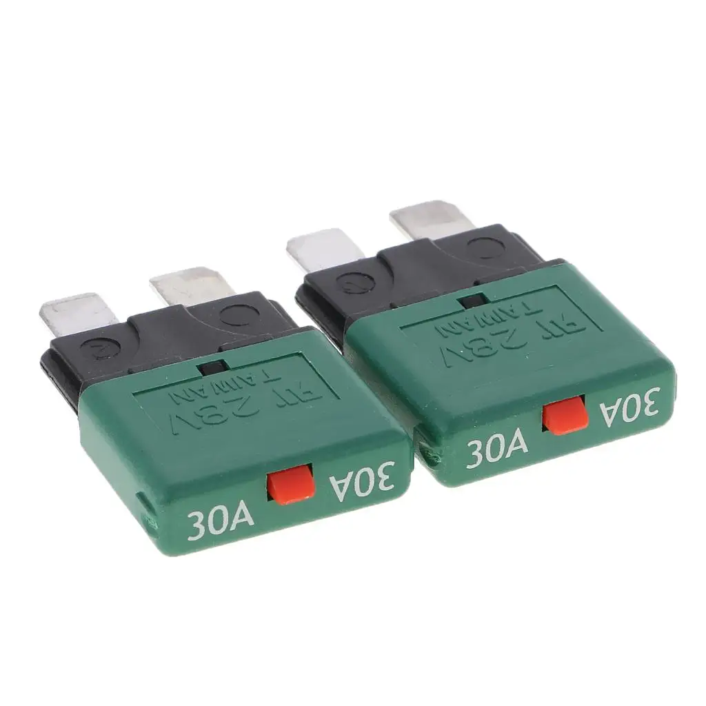 Surface Mount Mini Blade Fuse Circuit Breaker Waterproof Reset Type for Car Boat Automatic Fuses 230V and Fuse 230V Automat Use