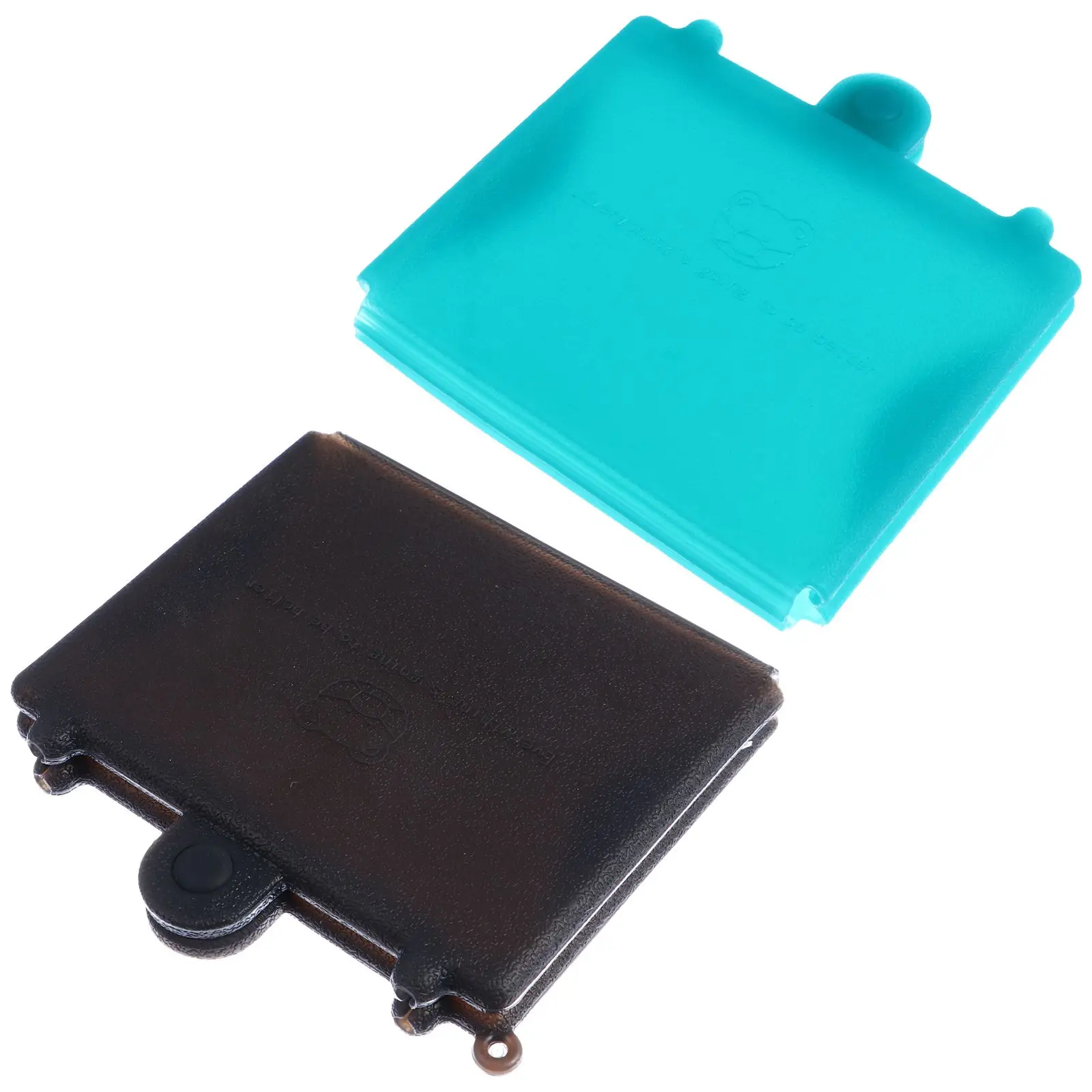 2 Pcs Mask Organizer Case Storage Outdoor Holder Portable Folder Clips Facial Masks