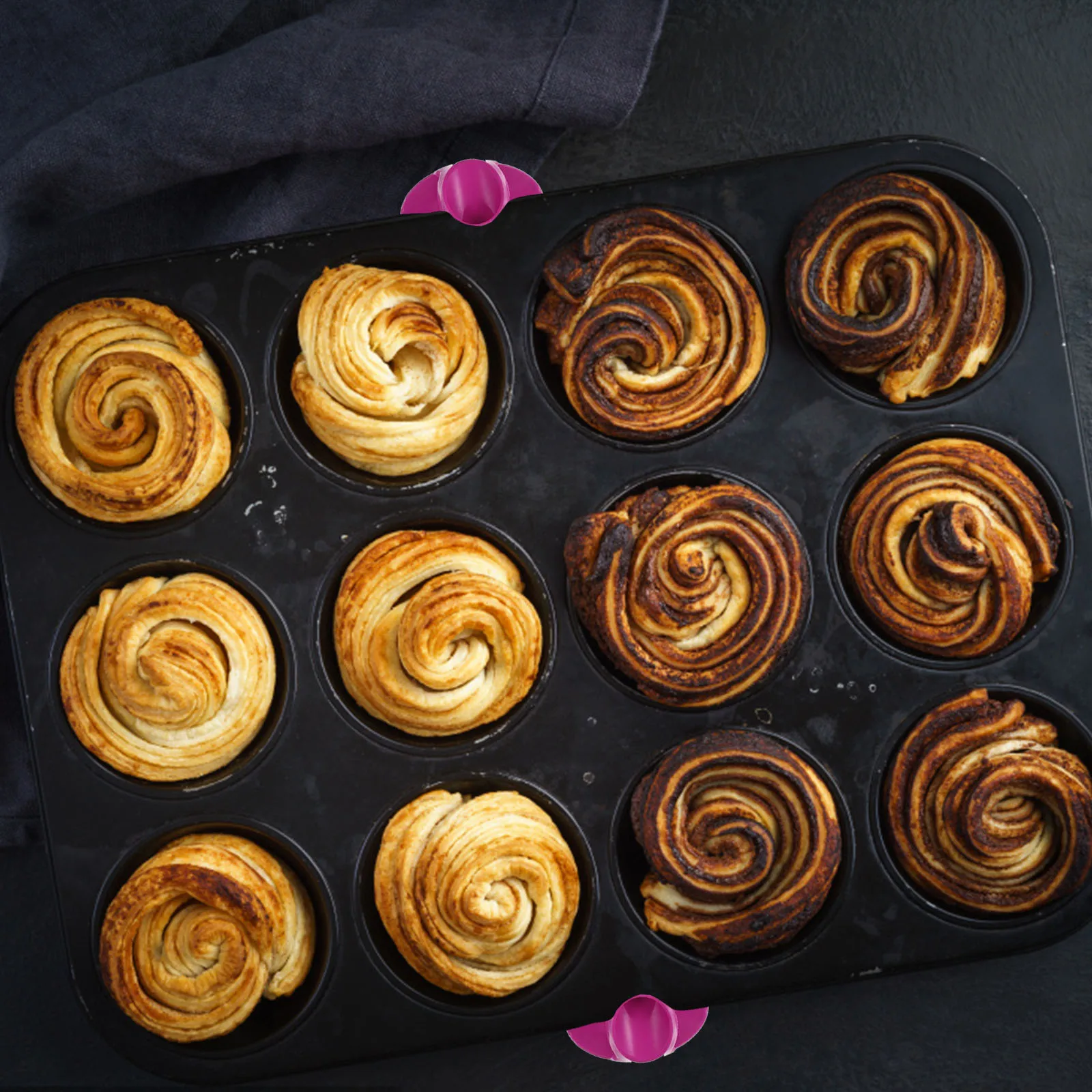 

12Pcs Heat Insulation Silicone Pot Holders Anti Scald Clips for Kitchen Cooking Easy Clean Random Color Silicone Pot Holders