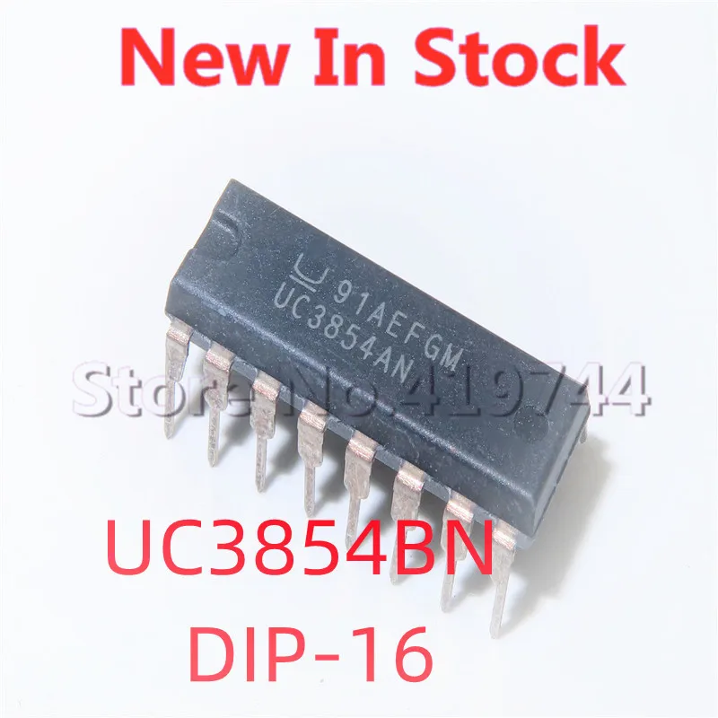 5PCS/LOT UC3854BN UC3854B UC3854 DIP-16 power factor correction IC In Stock NEW original IC