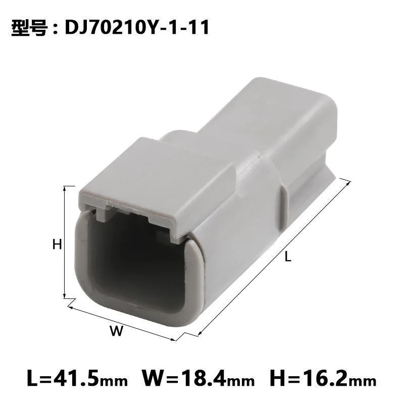 Deutsch DTM 2 Pin connector Auto Waterproof Connector Electrical Inlet Air Temperature Sensor Plug DTM06-2S DTM04-2P AMT04-2P