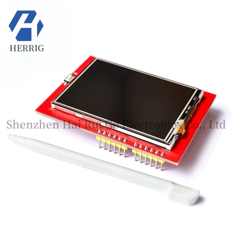 

2.4 inch TFT LCD screen touch screen color screen module unified drive high-quality screen send touch pen