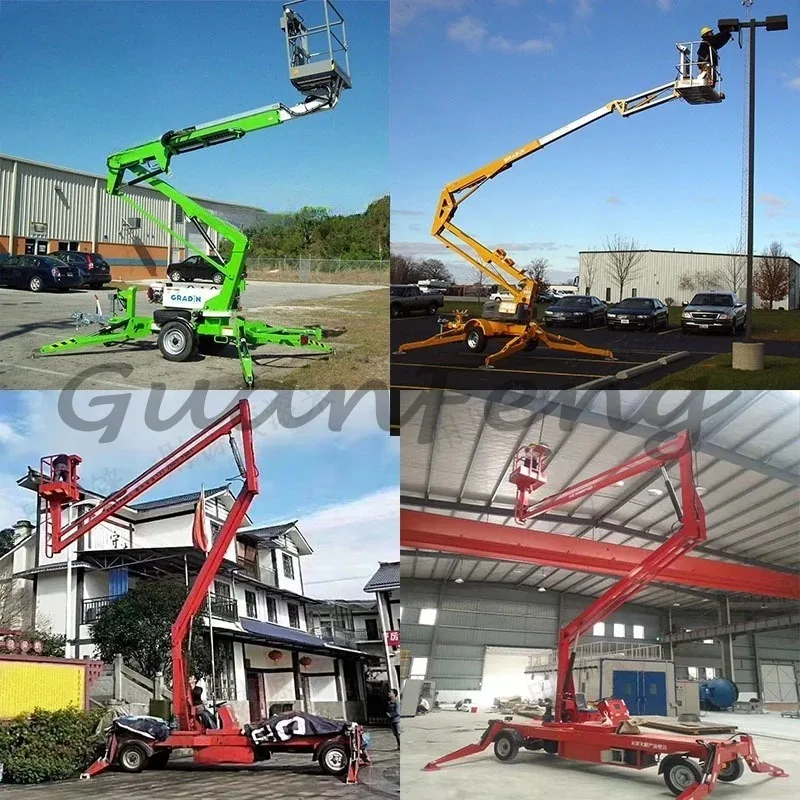 Traction Aerial Work Platform, Highway Maintenance Mobile Lift, Telescopic Aerial Working Equipment