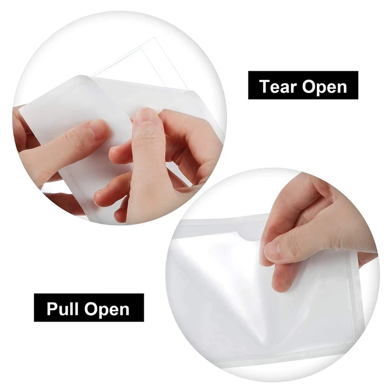 30Pcs Self-Adhesive Business Card Pockets With Top Open For Loading, Card Holder For Organizing And Protecting Cards