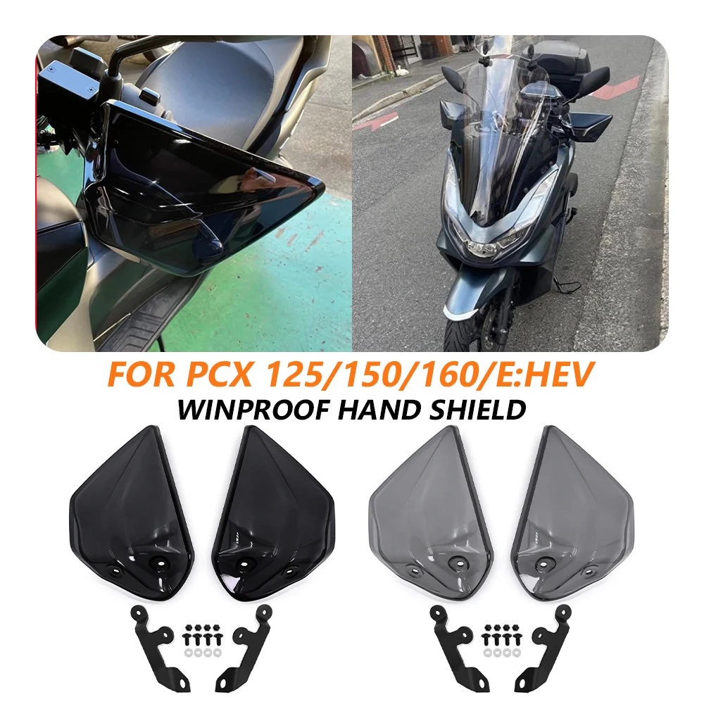 

Motorcycle Fairing Visor For Honda PCX160 2010-2026 PCX 125 150 160 Frontal Hand Wind Deflector Stability Hardware Accessories