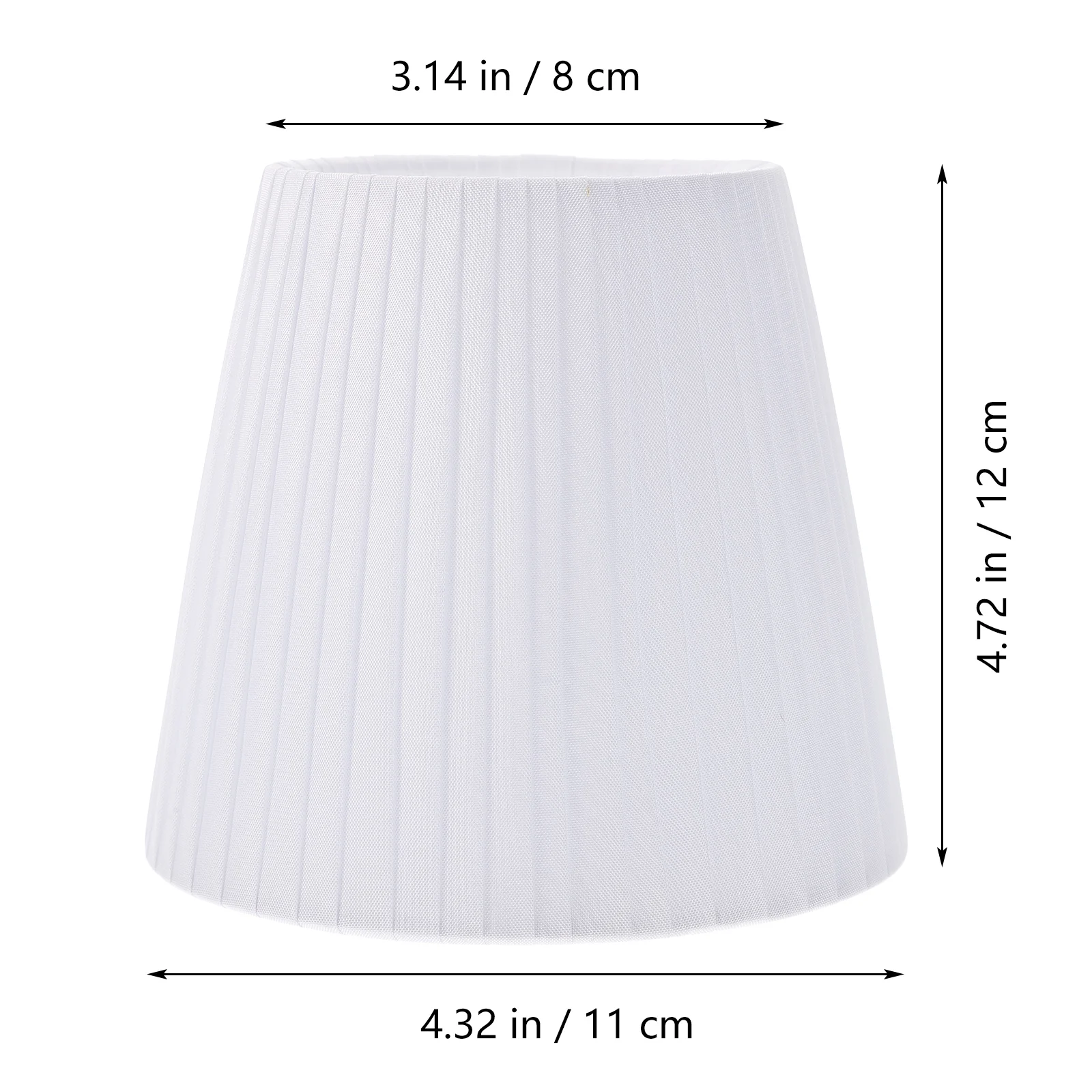 Plisowany abażur materiałowy, miękki pokrowiec na lampę biurkową, stołową, nocną, dekoracyjny abażur do użytku domowego, do sypialni, salonu.