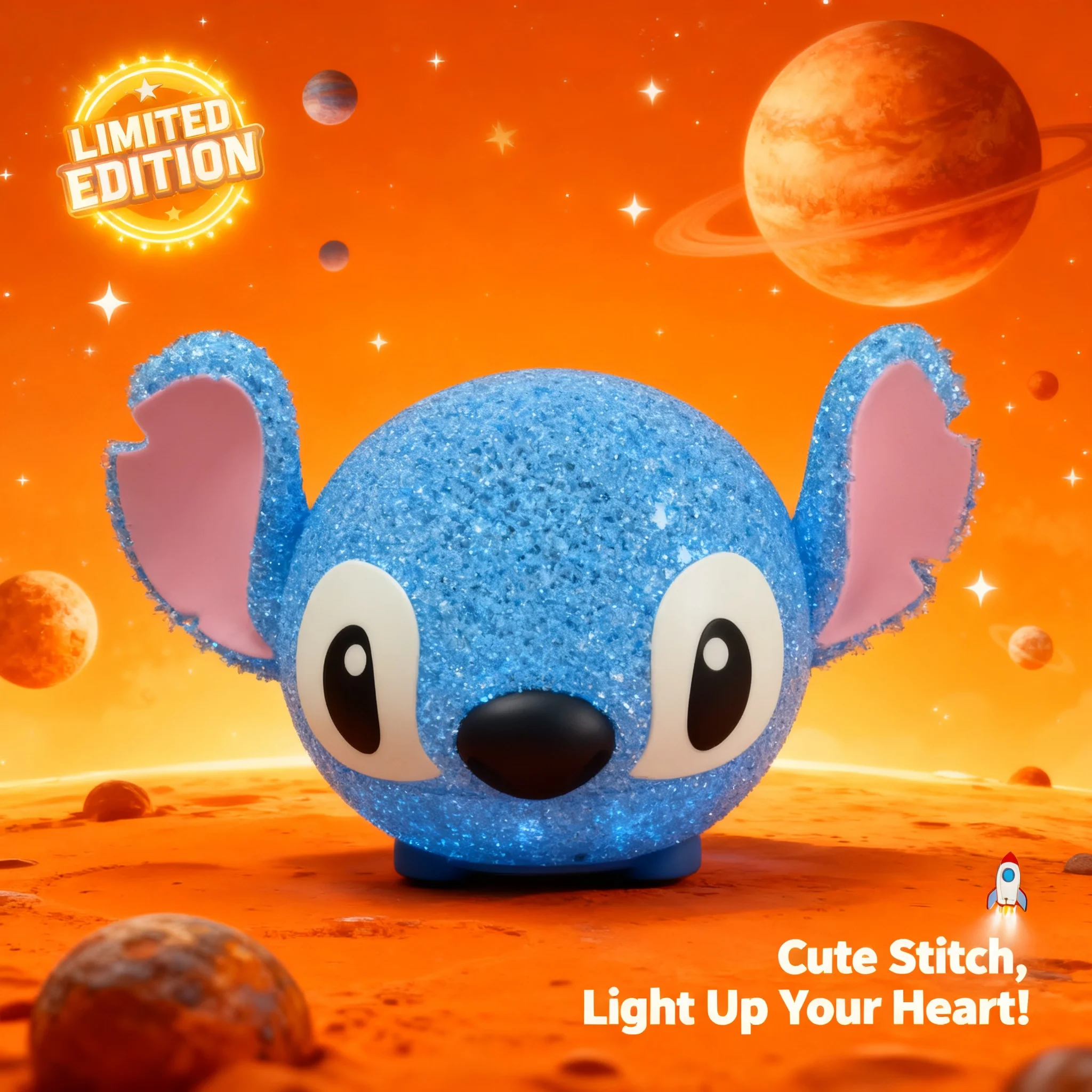 Lámpara de Noche con Proyección de Partículas 3D de Lilo y Stitch, Lámpara de Escritorio Creativa de Dibujos Animados para Niños, Regalos, Decoración de Dormitorio Infantil