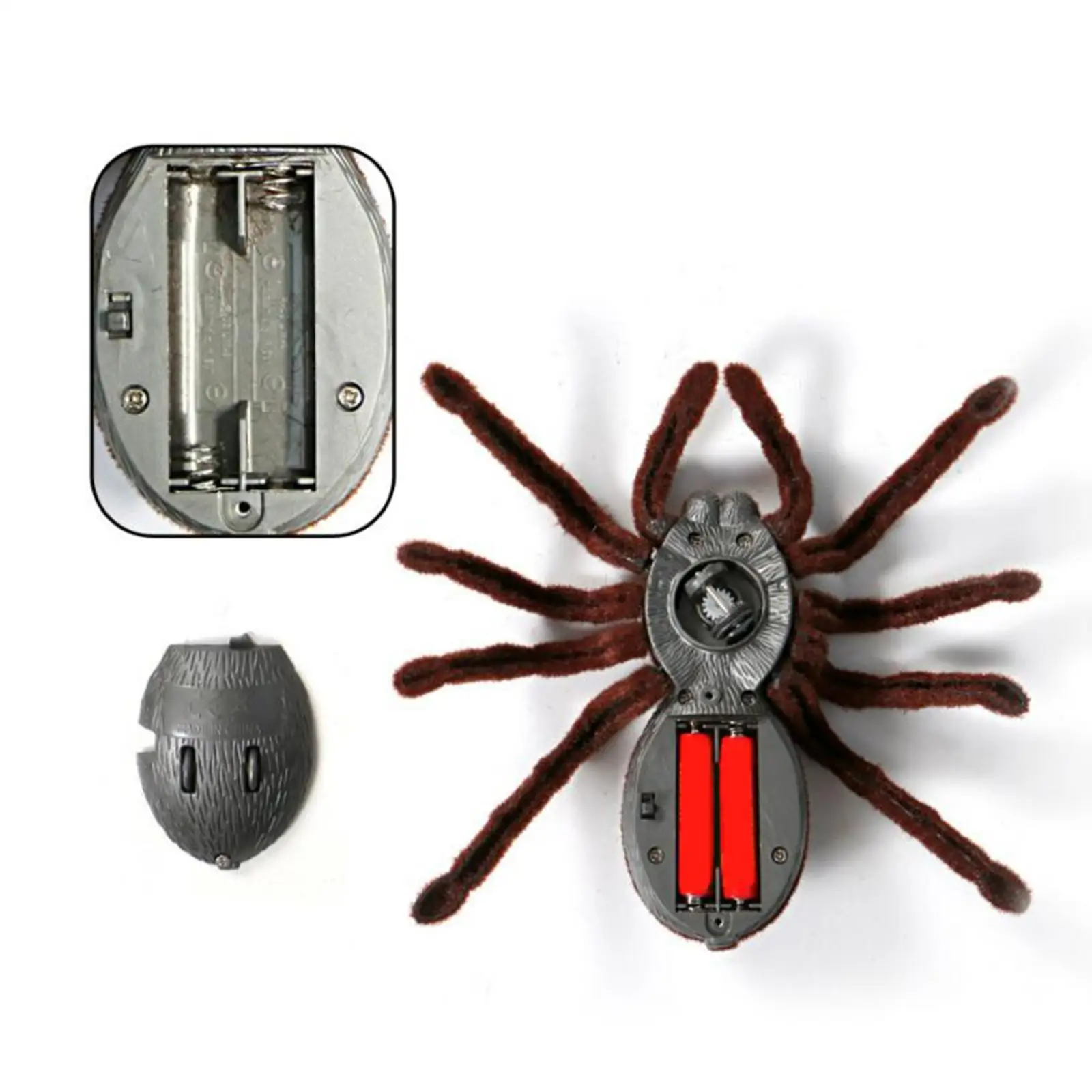 Remote Control Spider Toy, Realistic Spider Figures Funny Prank Joke Scare Gag