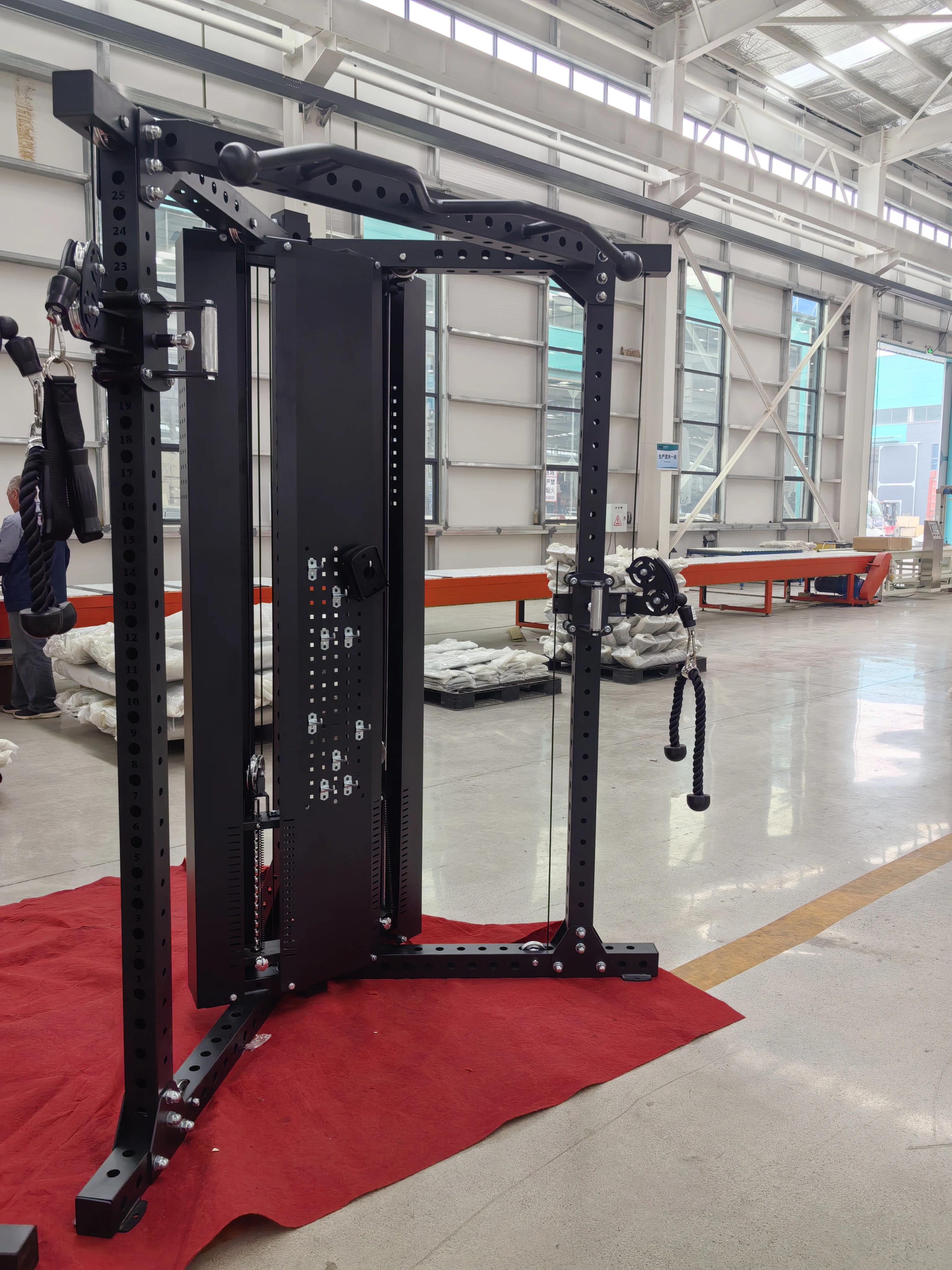 

MB FITNESS Multi Functional Strength Training Machine Commercial Gym Equipment Sport Cable Crossover Trainer Power Rack