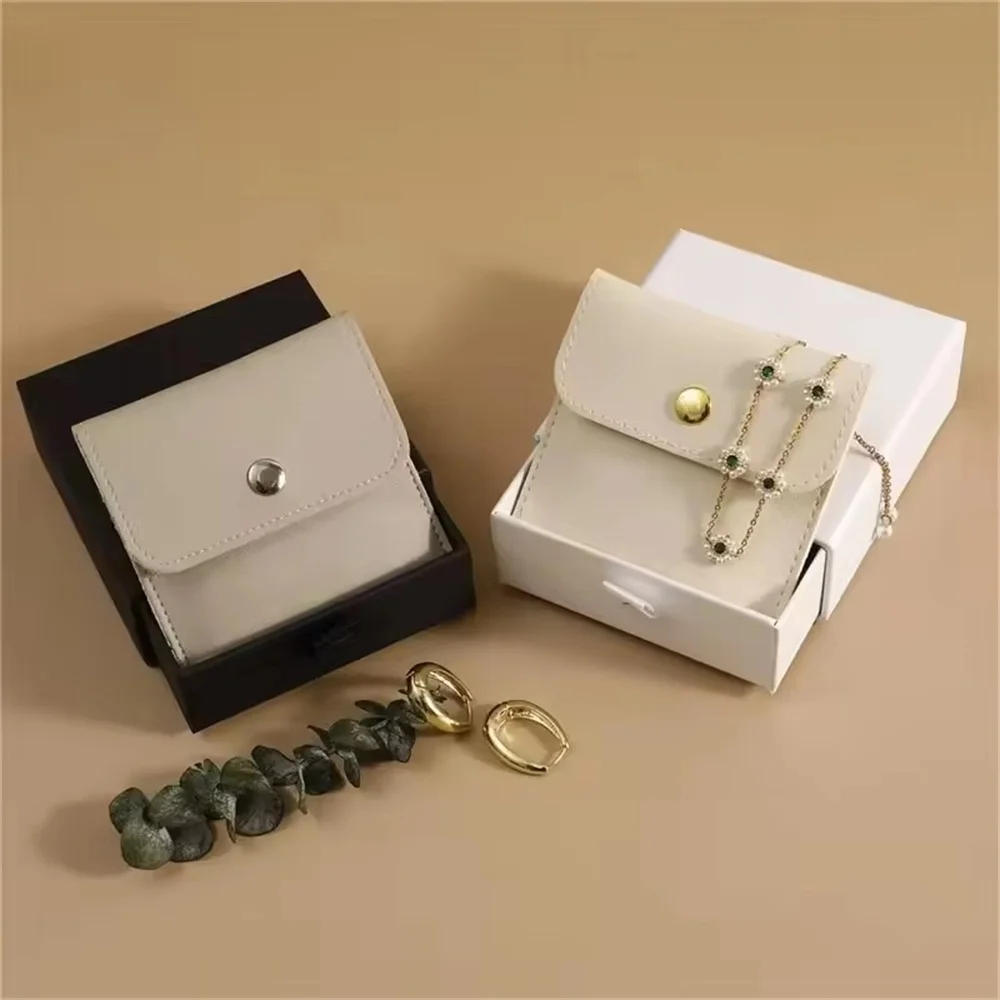 

9*9 cm Wholesale Custom Logo Rigid Sliding Out Drawer Jewelry Gift Box For Jewelry Storage package paper Box