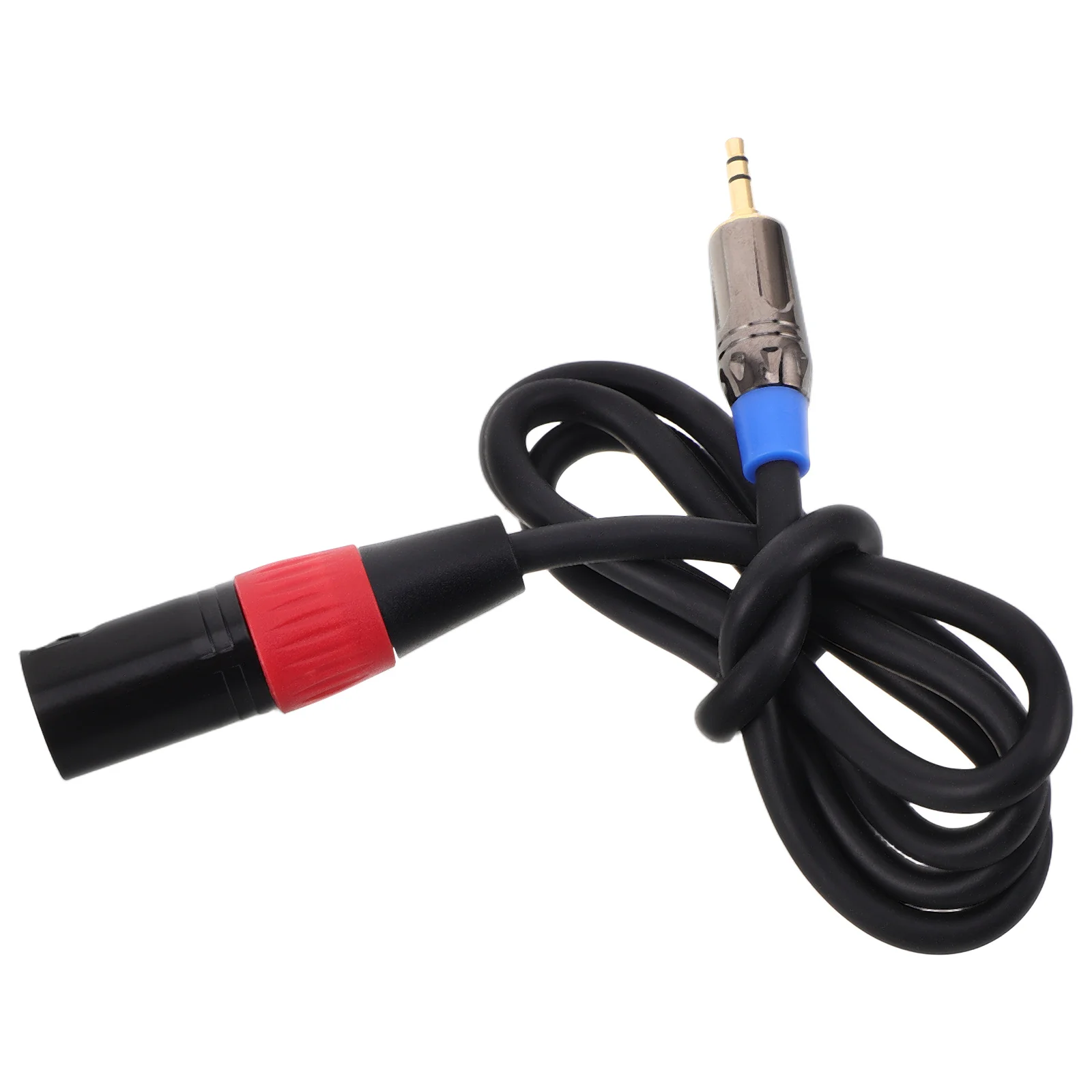 

1M XLR Audio Cable Gold Plated Male to 35mm Stereo Jack Adapter for Microphone Computer Speakers Patch Cord AUX Wire Splitter