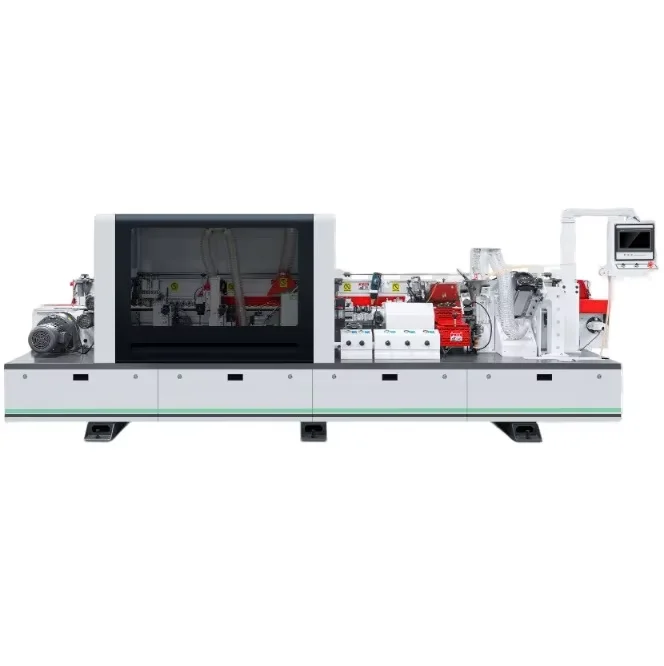 45 degree oblique angle strapping machine direct cleaning glue polishing plywood woodworking construction