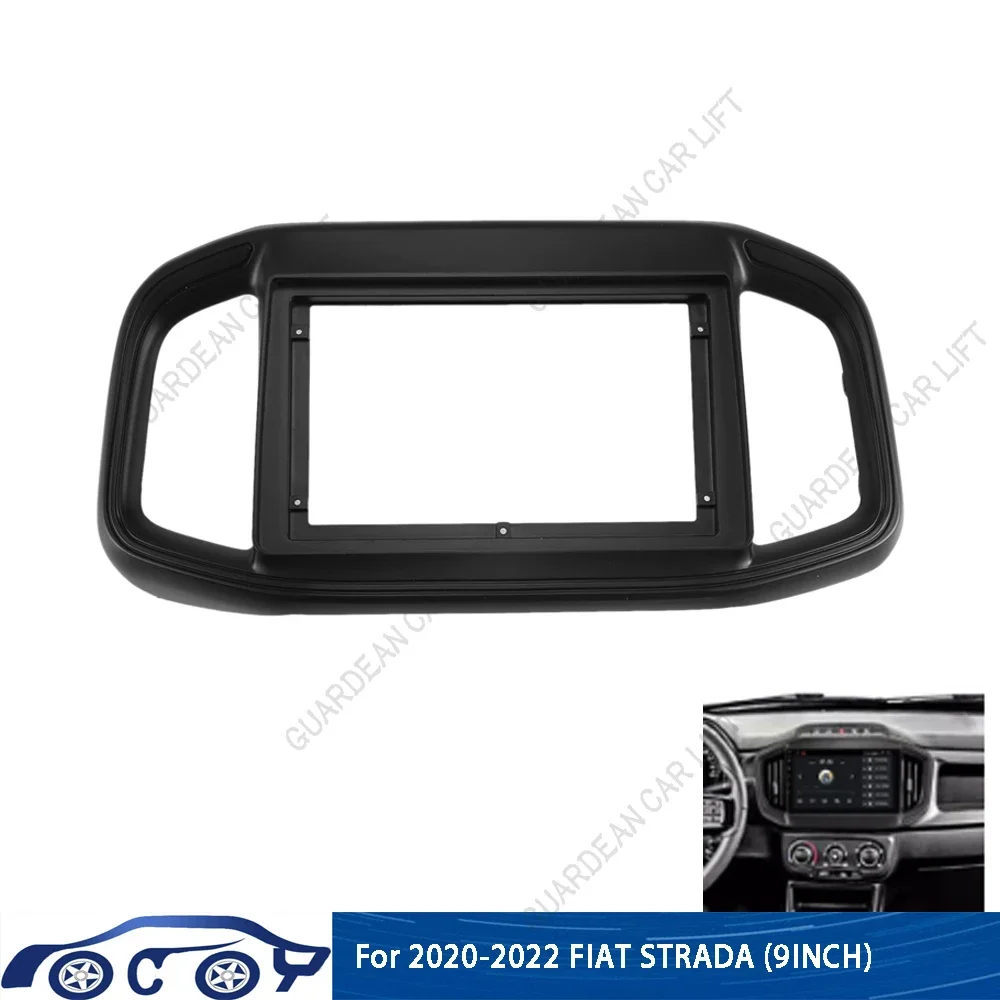 

9INCH Car Radio Fascias For Fiat Strada 2020-202 Android GPS MP5 Stereo Player 2 Din Head Unit Panel Dash Frame Installation