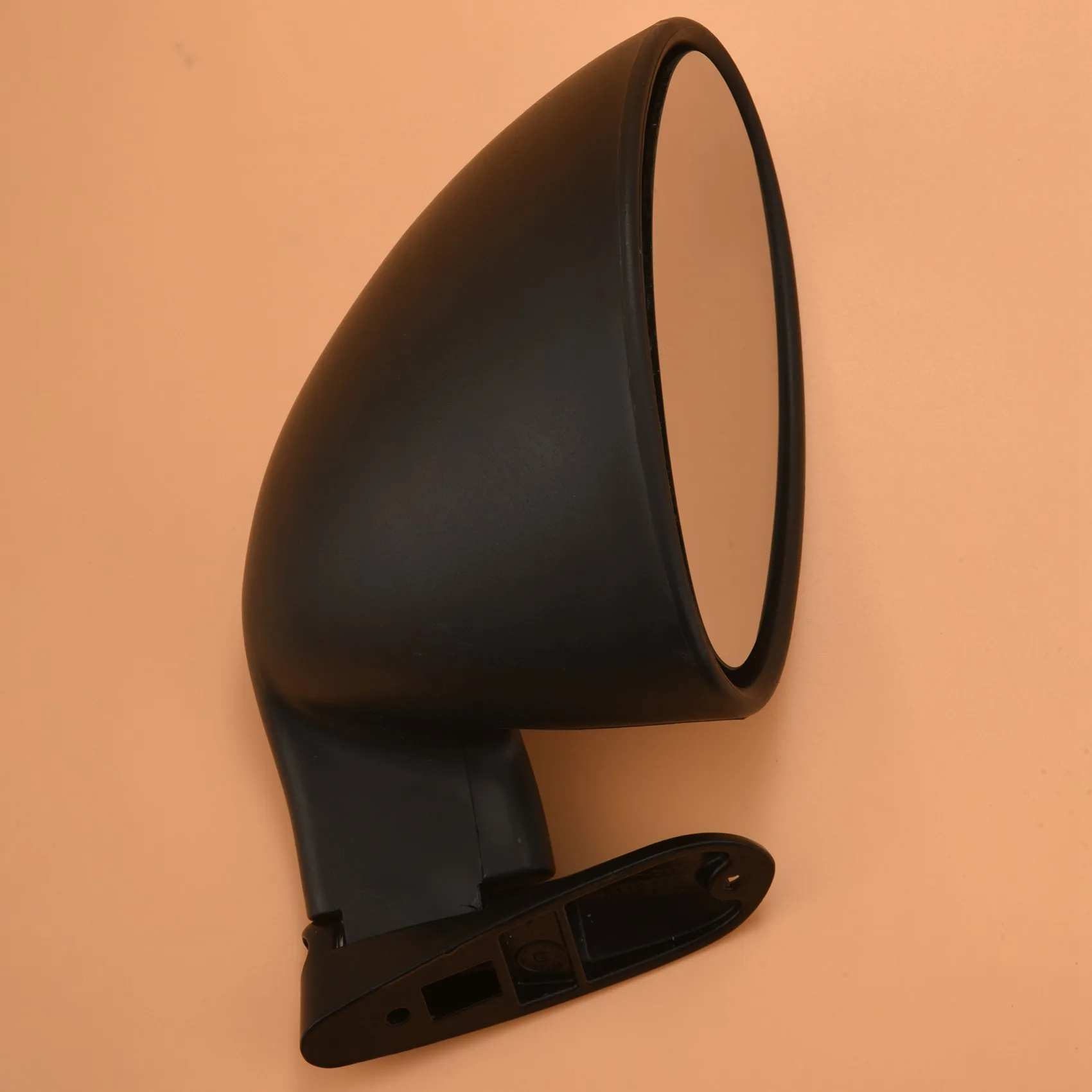 Classic Retro Door Wing Side Mirror Car Matte Rearview Mirror California Style Car Accessories Black L+R-N29R