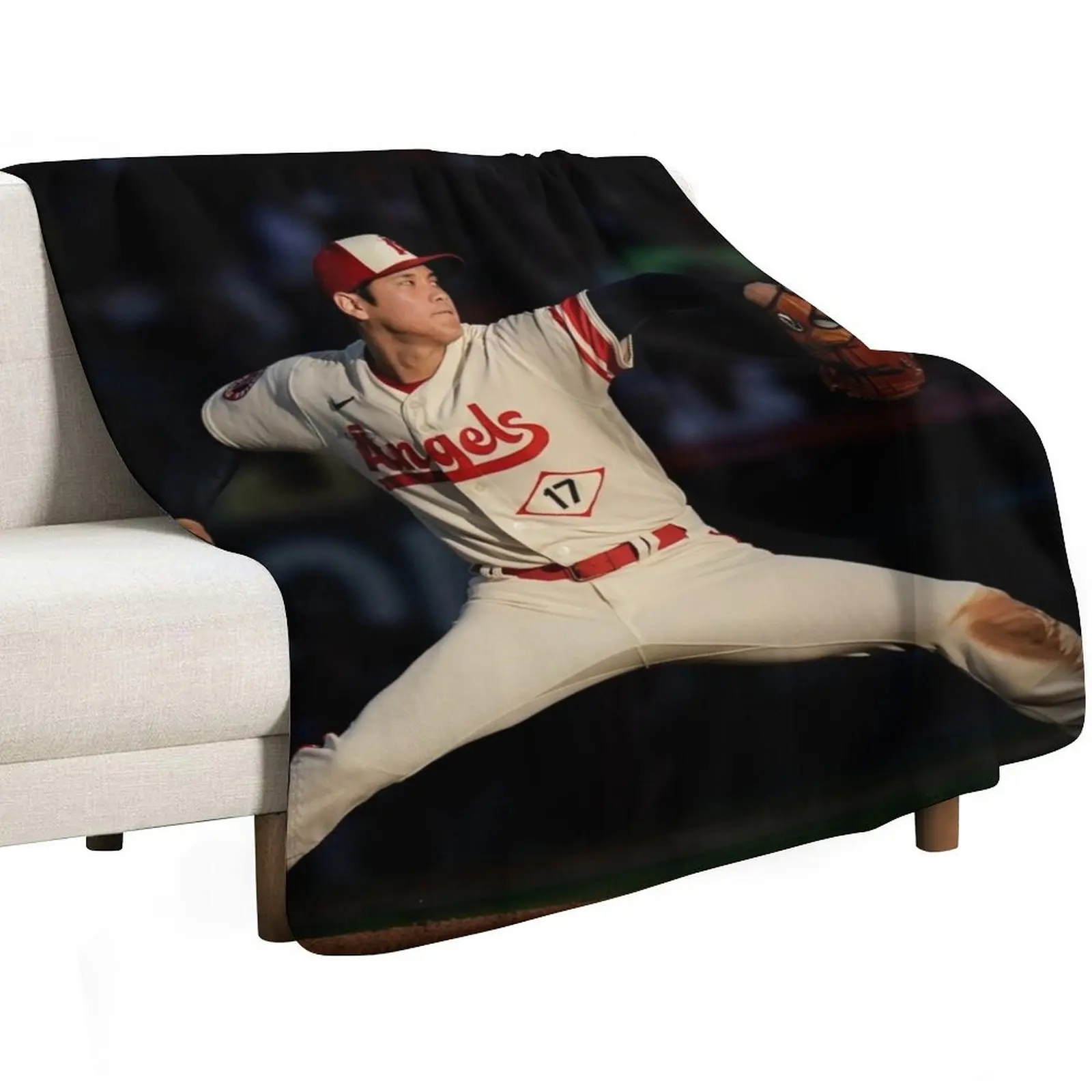 

Shohei Ohtani Throw Blanket Thermal Decorative Sofas Vintage Blankets