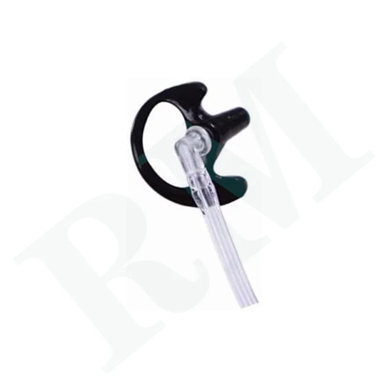 5 par białych silikonowych wkładek dousznych do uniwersalnego radia Walkie Talkie Air Acoustic Coil Tube Słuchawki douszne Rozmiar S/M/L — zdjęcie produktu 5