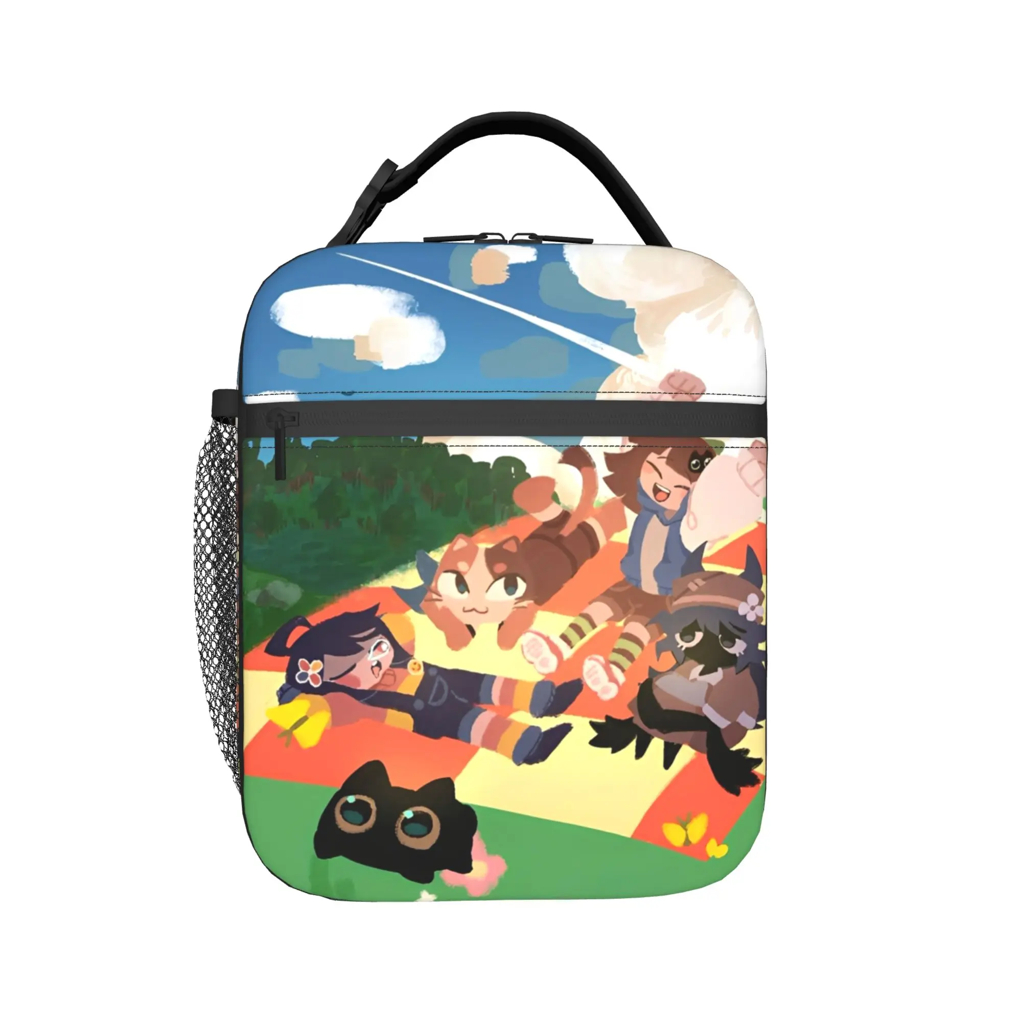 Insulated Lunch Box Fundamentals Paper Education Product  Storage Food Box Unique Design Thermal Cooler Bento Box For Office