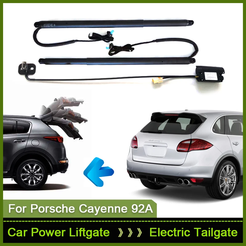 For Porsche Cayenne 92A Chassis E2 2011~2018 Car Electric Tailgate Lift System Auto Tail Gate Opener Automatic Lifting for Trunk