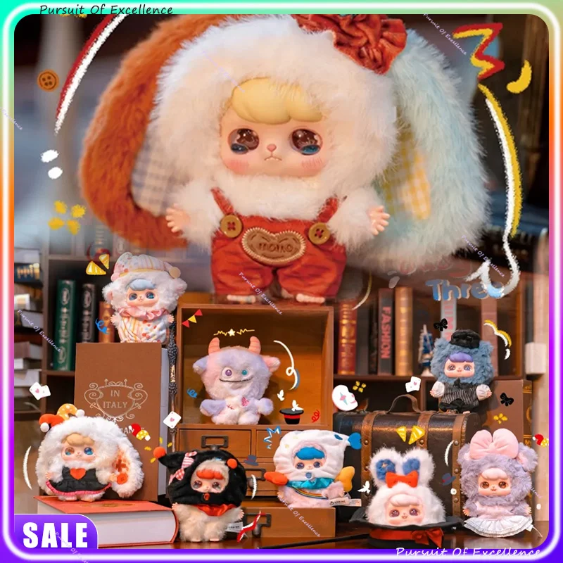 

ГОРЯЧАЯ ПРОДАЖА, серия Baby Three Fantasy Circus, новая глухая коробка, подвеска с мультяшным рисунком, рюкзак, очаровательная милая кукла на рабочем столе, праздничный подарок
