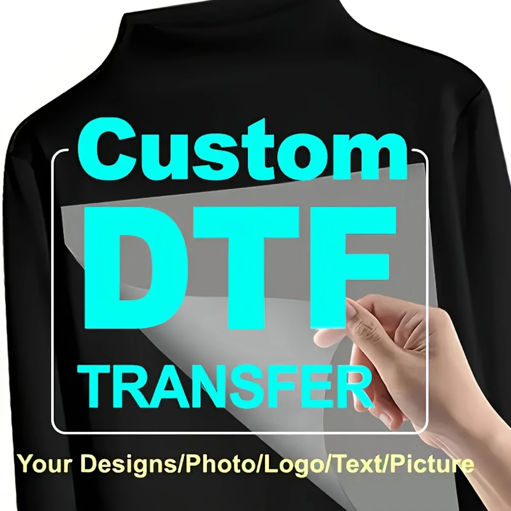 Custom Your Own Design Patches Iron On Transfer For Clothing DIY Washable T-Shirts Thermal Stickers Brand Color Heat Patches