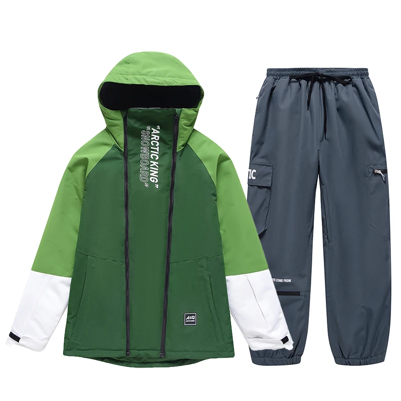 Ski Suit Sets for Men and Women, Snowboarding Clothing, Waterproof, Outdoor, Snow Costume, Jacket or Pant, Pullover, Winter