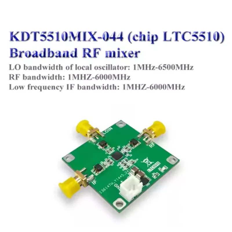 LTC5510 Mixer Module 1MHz-6GHz Bandwidth Low Conversion Insertion Loss Broadband Mixer