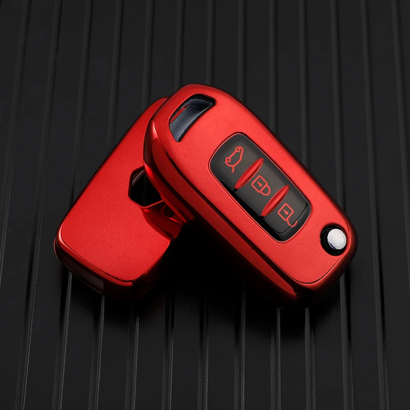 For Renault Clio 5 2022 Arkana 2020 2021 Kwid 2023 Kadjar Captur Megane Sandero Stepway Logan TPU Car Flip Key Case Cover Shell - Image 5