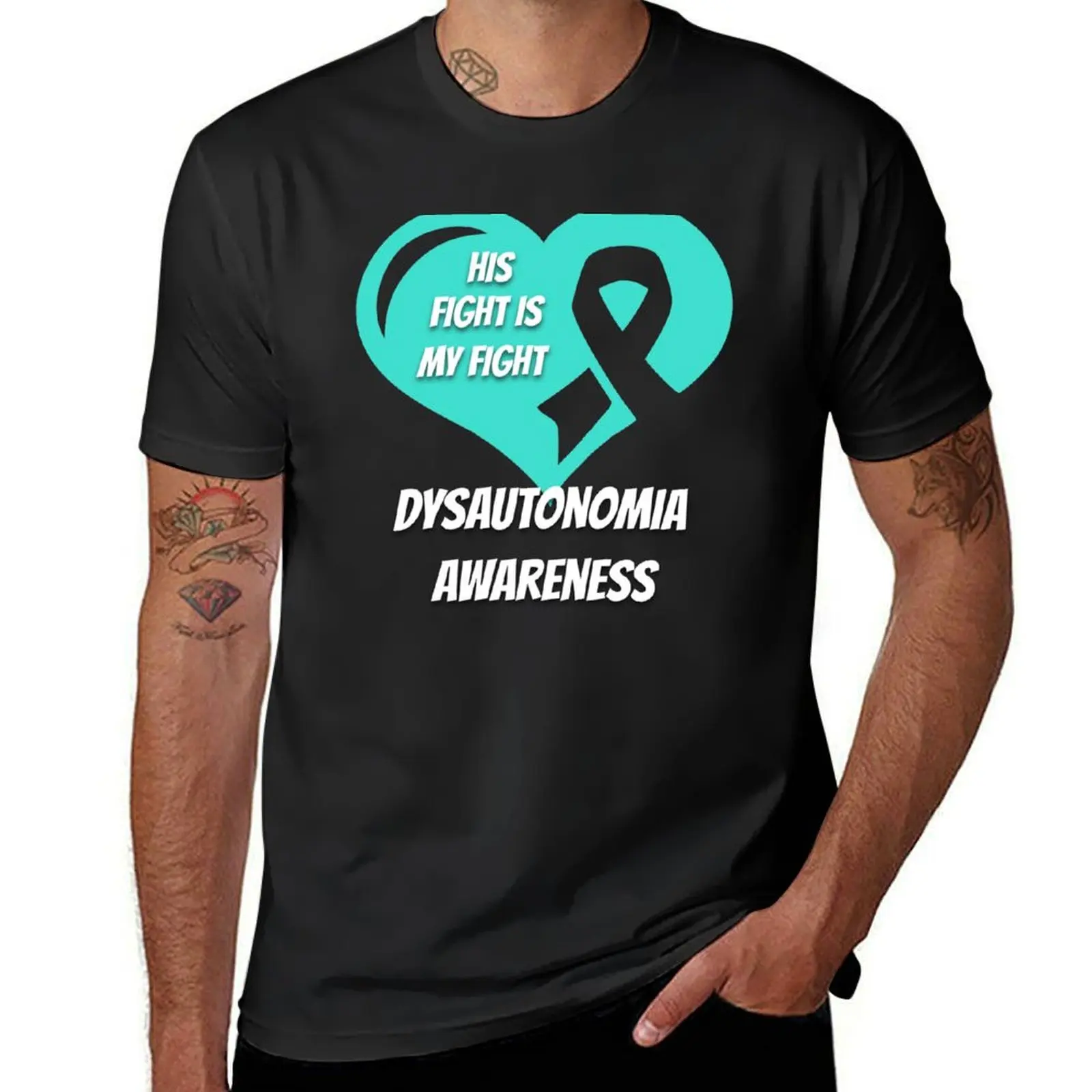 Dysautonomia Awareness T-Shirt vintage clothes boys whites mens graphic t-shirts hip hop