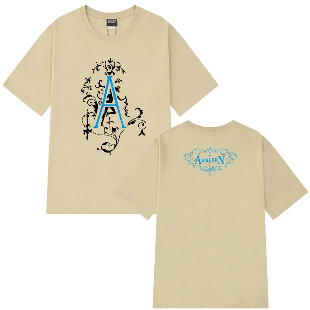 أديسون راي موضة الجرافيك تي شيرت الرجال النساء Harajuku تي شيرت قصيرة الأكمام الجمالية العصرية عادية وعالية الجودة تي شيرت #6