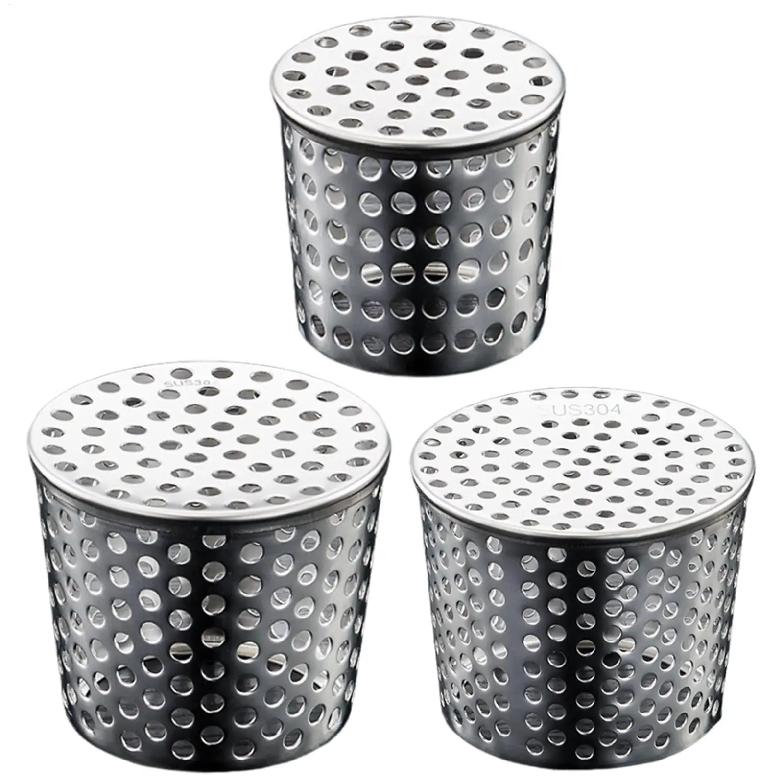 Anti Blocking Gutter Guard Drain Downspout Protectors 304 Stainless Steel Filter Strainer Gutter Downsport Guards 50-100mm